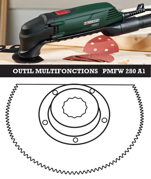 Outils Multifonctions et lames compatibles - Lidl Addict